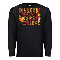 Black diamonds are a girl's best friend softball Premium Sweatshirt - Jasminsmagicworld