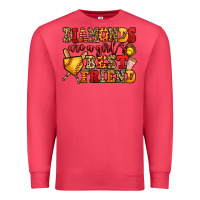 Cardinal diamonds are a girl's best friend softball Premium Sweatshirt - Jasminsmagicworld