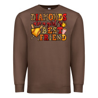 Chestnut diamonds are a girl's best friend softball Premium Sweatshirt - Jasminsmagicworld
