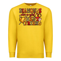 Lemon diamonds are a girl's best friend softball Premium Sweatshirt - Jasminsmagicworld