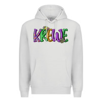 Dove Grey mardi gras krewe Premium Hoodie - MaliasSmallBusiness