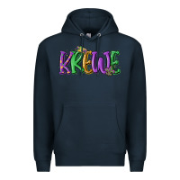 Navy mardi gras krewe Premium Hoodie - MaliasSmallBusiness