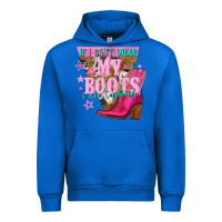 Cobalt if i cant wear my boots i aint going Urban Hoodie - NancyCooperArtShop
