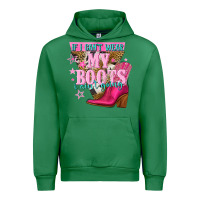 Emerald if i cant wear my boots i aint going Urban Hoodie - NancyCooperArtShop