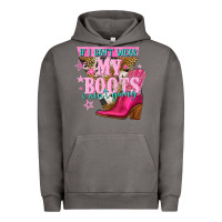 Pigment Tornado if i cant wear my boots i aint going Urban Hoodie - NancyCooperArtShop