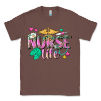 Chestnut nurse life Classic Tee - texasbilliewilder