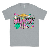 Heather Grey nurse life Classic Tee - texasbilliewilder
