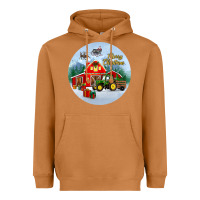 Meerkat merry christmas small town christmas ornament Heavyweight Hoodie - BundleAndBundleShop