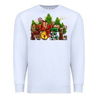 White western noel Christmas gifts Premium Sweatshirt - AdoDesignShop