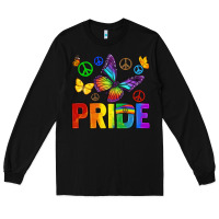 Black hippie pride Long Sleeve Tee - texasbilliewilder