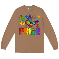 Toasted Coconut hippie pride Long Sleeve Tee - texasbilliewilder