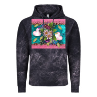 V.d Flowers And Hearts Vintage Hoodie | Teevron