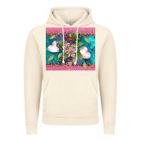 Vintage Artic v.d flowers and hearts Vintage Hoodie - AdoDesignShop