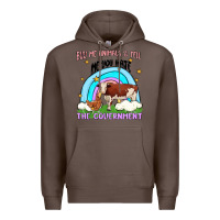 Coffee buy me animals malia Premium Hoodie - MaliasSmallBusiness