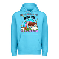 Ocean Blue buy me animals malia Premium Hoodie - MaliasSmallBusiness