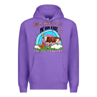 Purple buy me animals malia Premium Hoodie - MaliasSmallBusiness