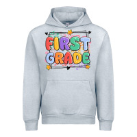 Heather Grey first grade Urban Hoodie - MaliasSmallBusiness