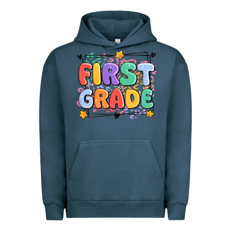 First Grade Urban Hoodie by MaliasSmallBusiness | Teevron
