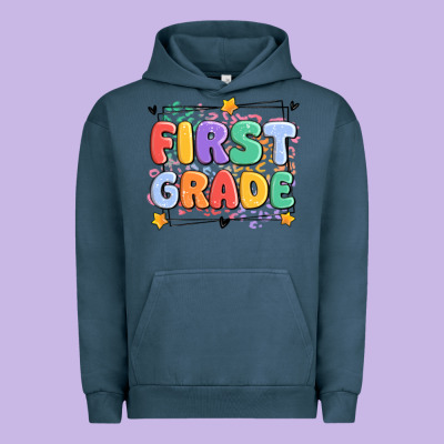 First Grade Urban Hoodie Designed By Maliassmallbusiness