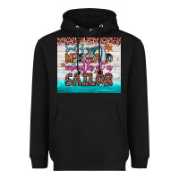 Black soul of a mermaid mouth of a sailor Heavyweight Hoodie - JahusDesignShop