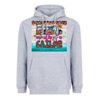 Heather Grey soul of a mermaid mouth of a sailor Heavyweight Hoodie - JahusDesignShop