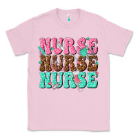 Bubblegum Pink nurse nurse nurse Classic Tee - texasbilliewilder