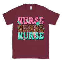Burgundy nurse nurse nurse Classic Tee - texasbilliewilder