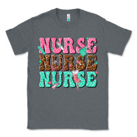 Charcoal Heather nurse nurse nurse Classic Tee - texasbilliewilder