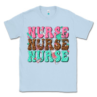 Dusty Blue nurse nurse nurse Classic Tee - texasbilliewilder