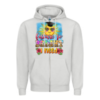 Dove Grey future so bright i need Zipper Hoodie - Zillion Design Studio