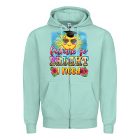 Seafoam future so bright i need Zipper Hoodie - Zillion Design Studio