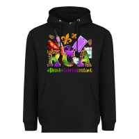 Black mardi gras rca resident care assistant Heavyweight Hoodie - AdoDesignShop