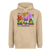 Mushroom mardi gras rca resident care assistant Heavyweight Hoodie - AdoDesignShop
