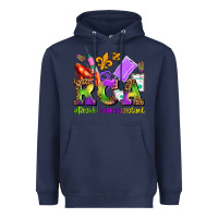 Navy mardi gras rca resident care assistant Heavyweight Hoodie - AdoDesignShop