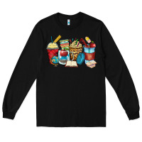 Black teacher coffee cups Long Sleeve Tee - Zillion Design Studio