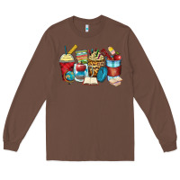 Chestnut teacher coffee cups Long Sleeve Tee - Zillion Design Studio