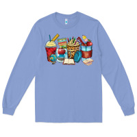 Colony Blue teacher coffee cups Long Sleeve Tee - Zillion Design Studio