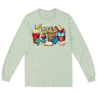 Matcha teacher coffee cups Long Sleeve Tee - Zillion Design Studio