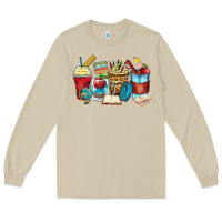 Mushroom teacher coffee cups Long Sleeve Tee - Zillion Design Studio