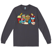 Smoke teacher coffee cups Long Sleeve Tee - Zillion Design Studio