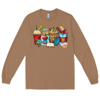 Toasted Coconut teacher coffee cups Long Sleeve Tee - Zillion Design Studio