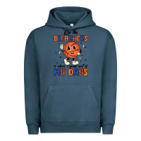 Pigment Midnight Navy on the bleachers is where i spend most of my days Urban Hoodie - MaliasSmallBusiness