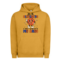 Pigment Peanut Butter on the bleachers is where i spend most of my days Urban Hoodie - MaliasSmallBusiness