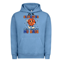 Pigment Pebble Blue on the bleachers is where i spend most of my days Urban Hoodie - MaliasSmallBusiness