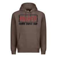 Coffee killin it every damn day Premium Hoodie - MaliasSmallBusiness