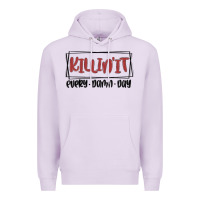 Lilac killin it every damn day Premium Hoodie - MaliasSmallBusiness