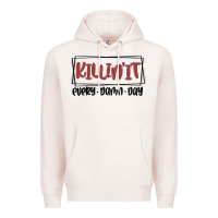 Pale Pink killin it every damn day Premium Hoodie - MaliasSmallBusiness