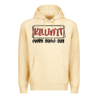 Pina Colada killin it every damn day Premium Hoodie - MaliasSmallBusiness