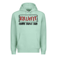 Seafoam killin it every damn day Premium Hoodie - MaliasSmallBusiness
