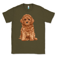 Army Green toy poodle Classic Tee - RanaPortraitStore